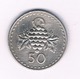 50 CENTS 1981  CYPRUS /5269/ - Chipre