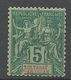 ANJOUAN N° 4 RECTO VERSO NEUF(* ) SANS CHARNIERE SANS GOM/ - Unused Stamps