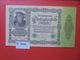 Reichsbanknote 50.000 MARK 1922 VARIANTE N°2 CHIFFRES BRUN 1 SEULE FOIS CIRCULER (B.16) - 50000 Mark