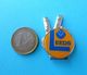 LEEDS UNITED FC - England Football Soccer Club Old LARGER Pin Badge * Fussball Calcio Futbol Futebol Foot British - Calcio