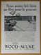 1928 Georges Richard UNIC Puteaux Au Salon De L'automobile Véhicules Industriels - Wood Milne Talons Fixes - Publicité - Werbung