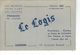 31 - LUCHON - T.Belle Petite Carte Commerciale Publicitaire " Le Logis " Bd Rostand ( Avec Tarifs/jour  Au Verso ) - Visitenkarten