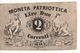 ITALY  Moneta Patriottica   2  Lire  1848 - Other & Unclassified