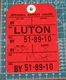 Regno Unito Ticket Britannia Airwais - Luton Airport - Europe