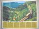 1613 Calendrier Du Facteur PTT 1968   Illustration Les 4 Viaducs Morez Jura, Tulipes Train - Grand Format : 1961-70