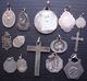 Lot De 14 Médailles Religieuses En Argent !  Différentes époques... Voir Photos - Religion &  Esoterik