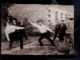 Photo Format CDV  Escrime  Hommes  Duel Avec 4 Témoins Dans Un Jardin Et Petit Garçon  CA 1900 - L513 - Anciennes (Av. 1900)