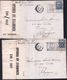 6 X FRONT OF CANADA CENSOR LETTER 1945 TO BELGIUM ( Ciney - Anvers )  - Different Censornumbers - See 3 Scans - Cartas & Documentos