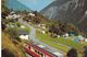 SUISSE . LES MARECOTTES. CAMPING LA MEDETTAZ . PASSAGE D'UN TRAIN. + TEXTE - Altri & Non Classificati