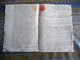 MANUSCRIT 4 Pages Daté 1804 NAPOLEON SAINT SORNIN CHARENTE MARITIME - Manuscrits