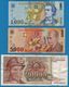 LOT BILLETS 3 BANKNOTES  ROMANIA 1000 + 5000 LEI YUGOSLAVIA 20000 DINARA - Lots & Kiloware - Banknotes