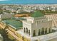 Carte Postale. Maroc. Rabat. Vue De Détail Du Mausolée Mohamed V Et Vue Panoramique De La Ville. Etat Moyen. - Monumentos