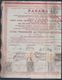 Rare Action Of Panama Interoceanic Canal Of 1888. Maritime Navigation. Caribbean Sea. Panama Interoceanic Channel Aktion - A - C