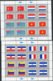 18643 NATIONS UNIES N°316/31**(4 Feuilles)  Drapeaux Des Etats Membres De L'ONU  1980  TB - Ungebraucht