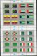 18647 NATIONS UNIES N°416/31**(4 Feuilles)  Drapeaux Des Etats Membres De L'ONU  1984  TB - Ungebraucht