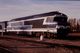 Photo Diapo Diapositive Slide Train Wagon Locomotive Diesel SNCF CC 72015 à Tours En 1991 VOIR ZOOM - Dias