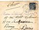 C6  1893 LETTRE Villeneuve Sur Lot   Pour Paris / Bourges - 1877-1920: Période Semi Moderne