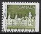 Canada 1987. Scott #938 (U) Parliament (East Block) - Sellos (solo)