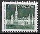 Canada 1985. Scott #939 (MNH) Parliament (West Block) - Single Stamps