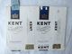 Paquet De Cigarettes Vide Cigarrettes Package Kent USA #14 - Etuis à Cigarettes Vides