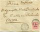 CHINE LETTRE DEPART TIEN-TSIN-CHINE 3 MARS 14 POSTE FRANCaise POUR LA FRANCE - Brieven En Documenten