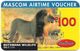 Botswana - Mascom - Wildlife Series - Rhino, GSM Refill 60P, Used - Botswana