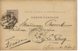 1908 - Carte Entier Postal Tp Charles 1er 20 Reis Violet - Obl LISBOA CENTRAL - Postal Stationery