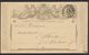 EP Au Type 5ctm Gris "carte-correspondance" Obl Double Cercle "Bruxelles" (1872) >  Freux / Complet Et Fin Pli. - Postcards 1871-1909