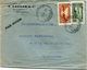 GRAND LIBAN LETTRE PAR AVION DEPART BEYROUTH 5 X 34 POUR LA FRANCE - Covers & Documents