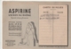 *** CHROMO  *** PHARMACIE ** ASPIRINE  Le Duel De Polichinelle Et Piffard - TTB - Other & Unclassified