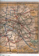 ! Verkehrsplan Metro Paris 1944 , Metropolitain, Plan, Format 17,7 X 13,8 Cm - Europe