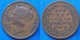 STRAITS SETTLEMENTS - 1 Cent 1862 KM# 6 British India Government, Victoria (1858-1867) - Edelweiss Coins - Other - Asia