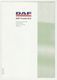 Brochure-leaflet: DAF Trucks Eindhoven Halfjaarbericht 1995 - Camions