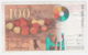 France 100 Francs 1998 VF+ CRISP Banknote Pick 158 - 100 F 1997-1998 ''Cézanne''