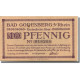 Billet, Allemagne, Godesberg, 10 Pfennig, Paysage 1920-10-25, SUP, Mehl:G 22.1a - Altri & Non Classificati