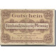 Billet, Allemagne, Hannover, 25 Pfennig, Valeur Faciale, 1919 TB Mehl:H 13.2a - Altri & Non Classificati