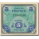 France, 5 Francs, Drapeau/France, 1944, 1944-06-06, SUP, Fayette:VF 17.02 - 1944 Flagge/Frankreich
