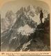 Chamonix * Ascension Aiguille Du Tacul, Vue Aiguille Verte - Photo Stéréoscopique 1901 - Voir Scans - Stereoscopic