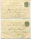 CPA - 2 Cartes Postales - Belgique - La Converserie - Restaurant Remacle Et Vue Générale - 1907  (I13043) - Tenneville