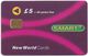 UK - NWP-SmartZ - New World Cards (Purple), Burgundy, NWP026 - 12.1997, 5£, 10.000ex, Used - [ 8] Ediciones De Empresas