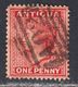 Antigua 1882-1886 Cancelled, Perf 14, Wmk CC, Sc# 18, SG 16 - 1858-1960 Colonie Britannique