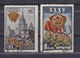 Russia, USSR 1953 Michel 1677-1678 35th Anniversary Of Komsomol Used - Gebraucht