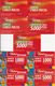 61/ Spain; Airtel, 25 Old Prepaid GSM Cards - Airtel