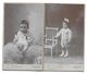 RAYMOND HILLAIRET FUTUR COMMISSAIRE DE LA MARINE NE EN 1906 A BREST - CDV PHOTO INIZAN LOT DE 2 - Beroemde Personen