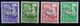 &BAR-14A& FRANCE PREOBLITERATED YVERT 119/122, MICHEL 1302/1305 VF MNH**. - 1953-1960