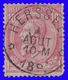 Timbre D'Attente - COB N° 46 - Belle Oblitération DR "HERSSELT" - 1884-1891 Leopoldo II