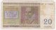 Belgium P 132 A - 20 Francs 1.7.1950 - Fine - 20 Francos