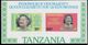 TANZANIA 1985 85TH BIRTHDAY OF QUEEN MOTHER OF QUEEN ELIZABETH II PERFORATED AND IMPERFORATED S/SHEETS - Case Reali