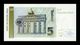 Alemania Germany Fed. Rep. 5 Deutsche Mark 1991 Pick 37 SC UNC - 5 Deutsche Mark