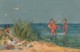 Donadini Artist Signed Image Men At Beach Clothes Stolen C1900s Vintage Postcard - Donadini, Antonio